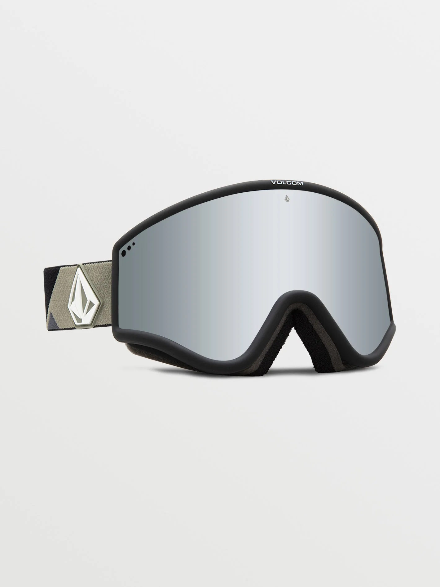 Masque de snow Yae Lt Military/Black (+ écran bonus Yellow Chrome) - SILVER CHROME