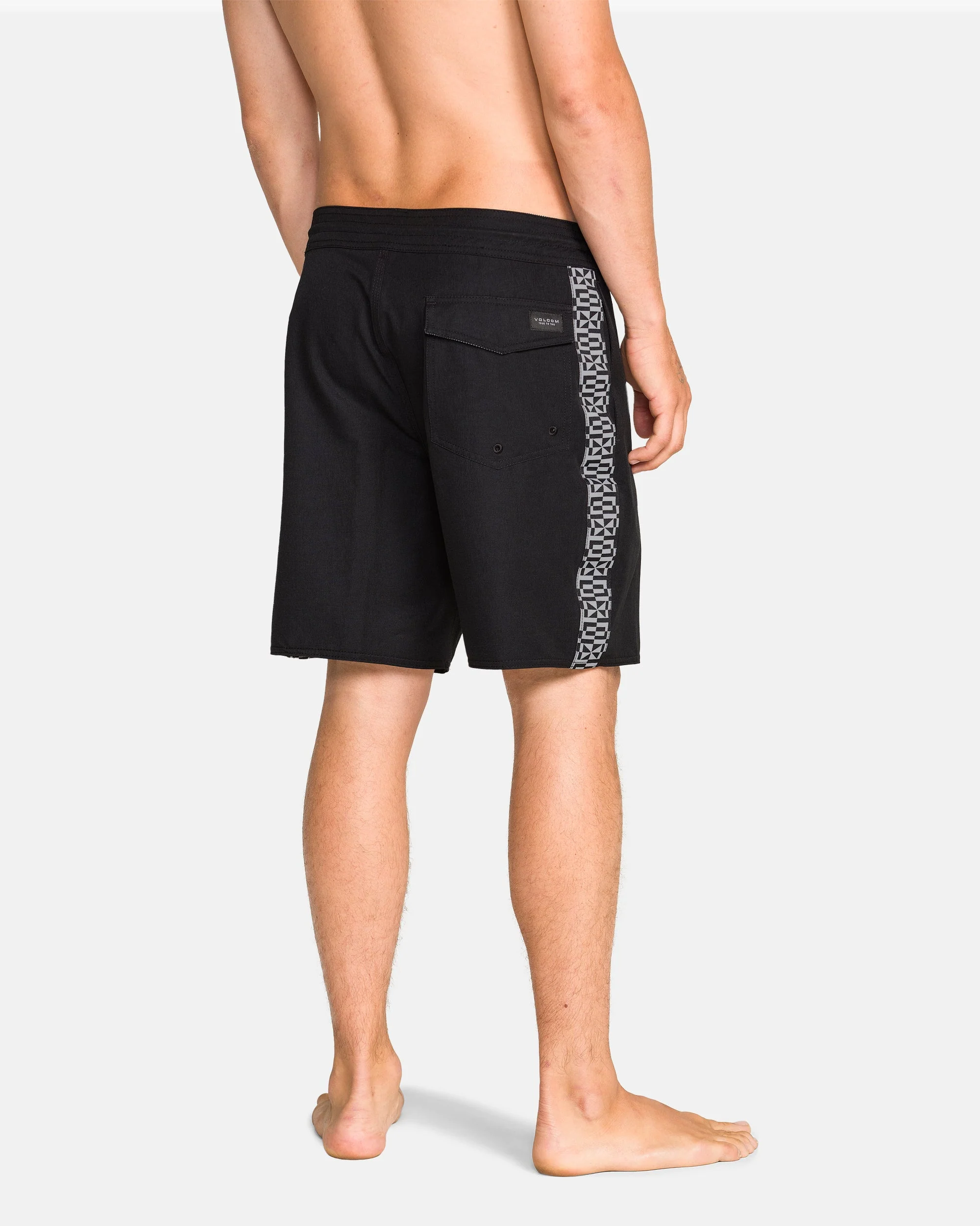 Boardshort Yewster Loose Stoney 18" - Black - Image 2