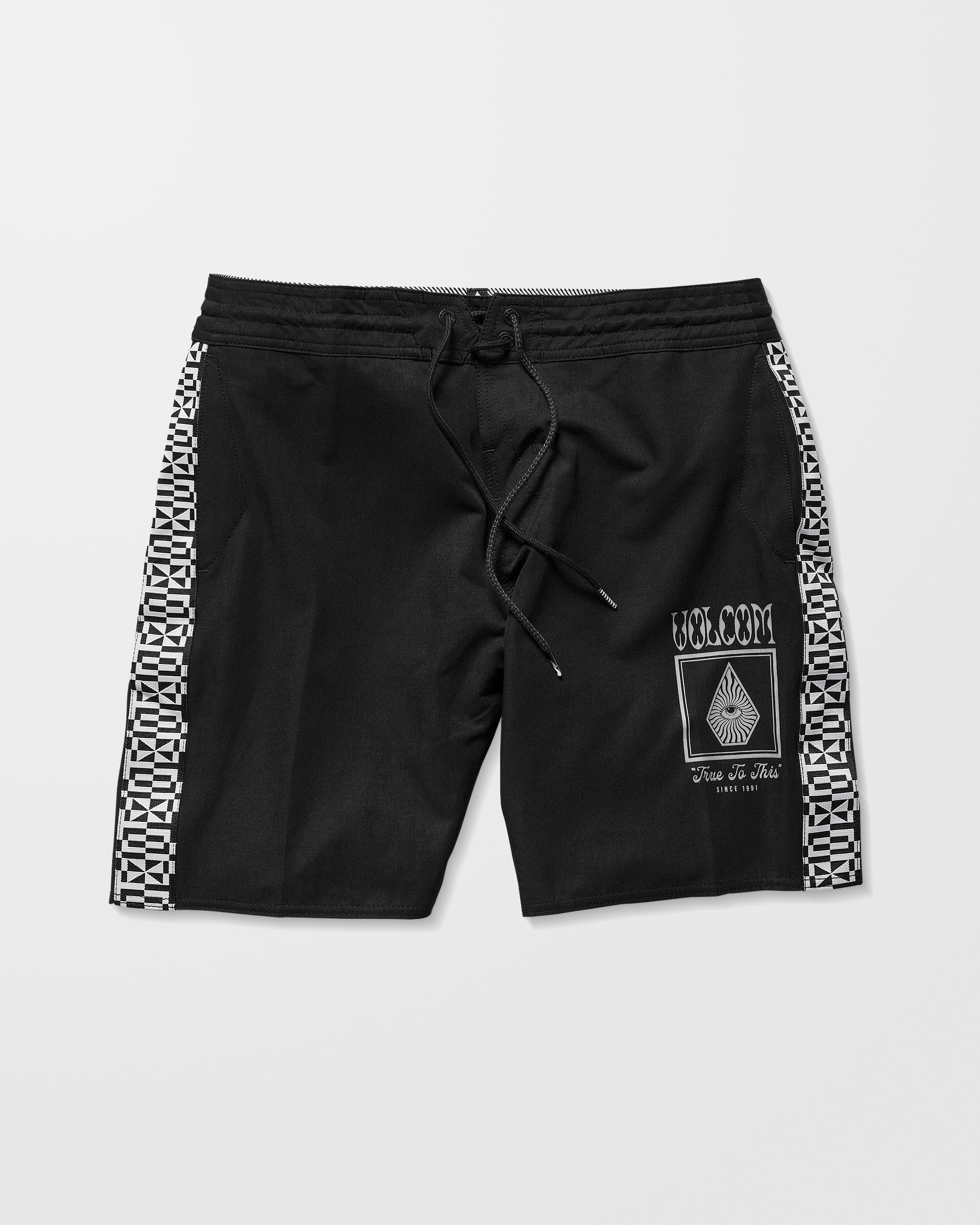 Boardshort Yewster Loose Stoney 18" - Black - Image 6