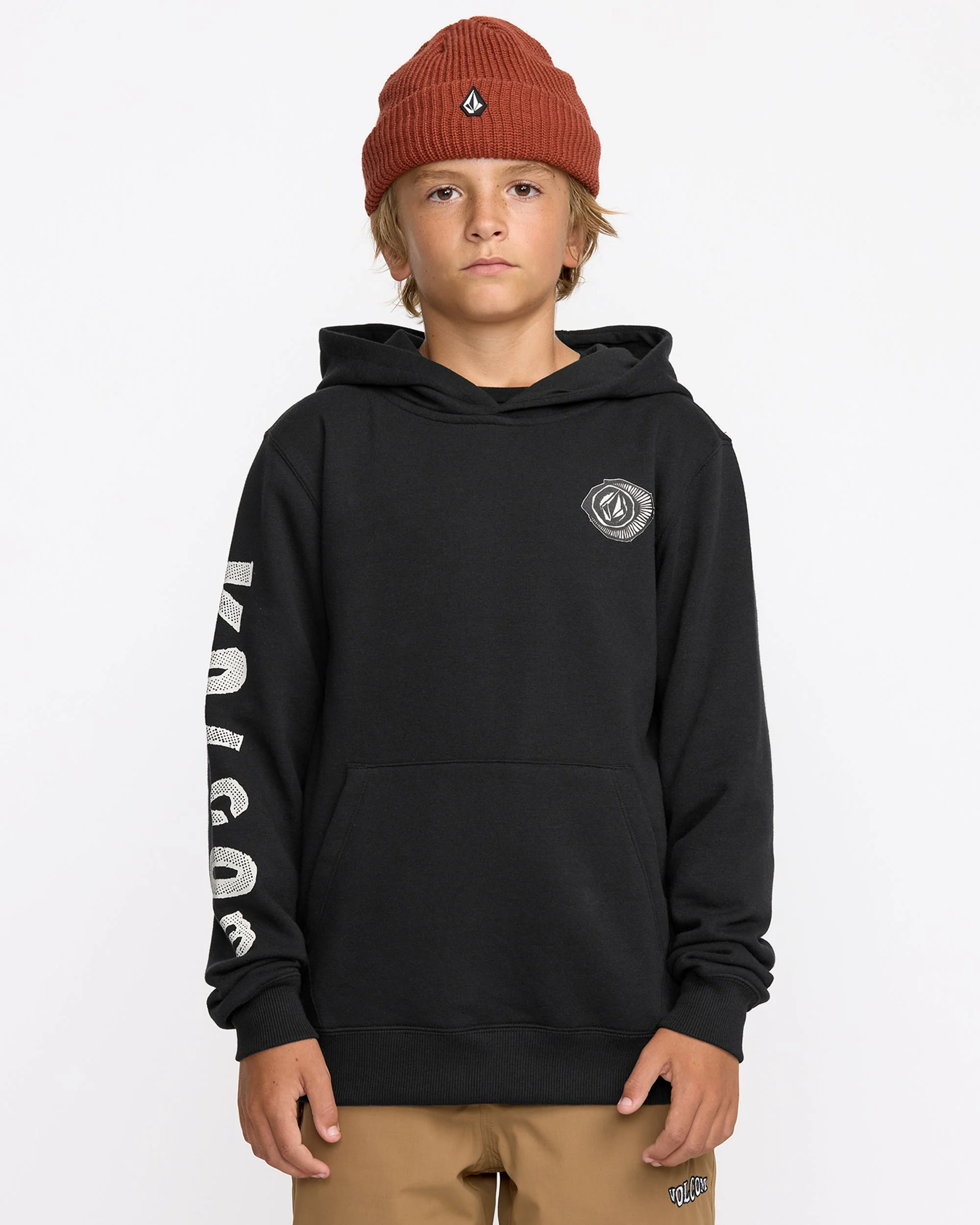 Sweat à capuche Youth Essential - Black