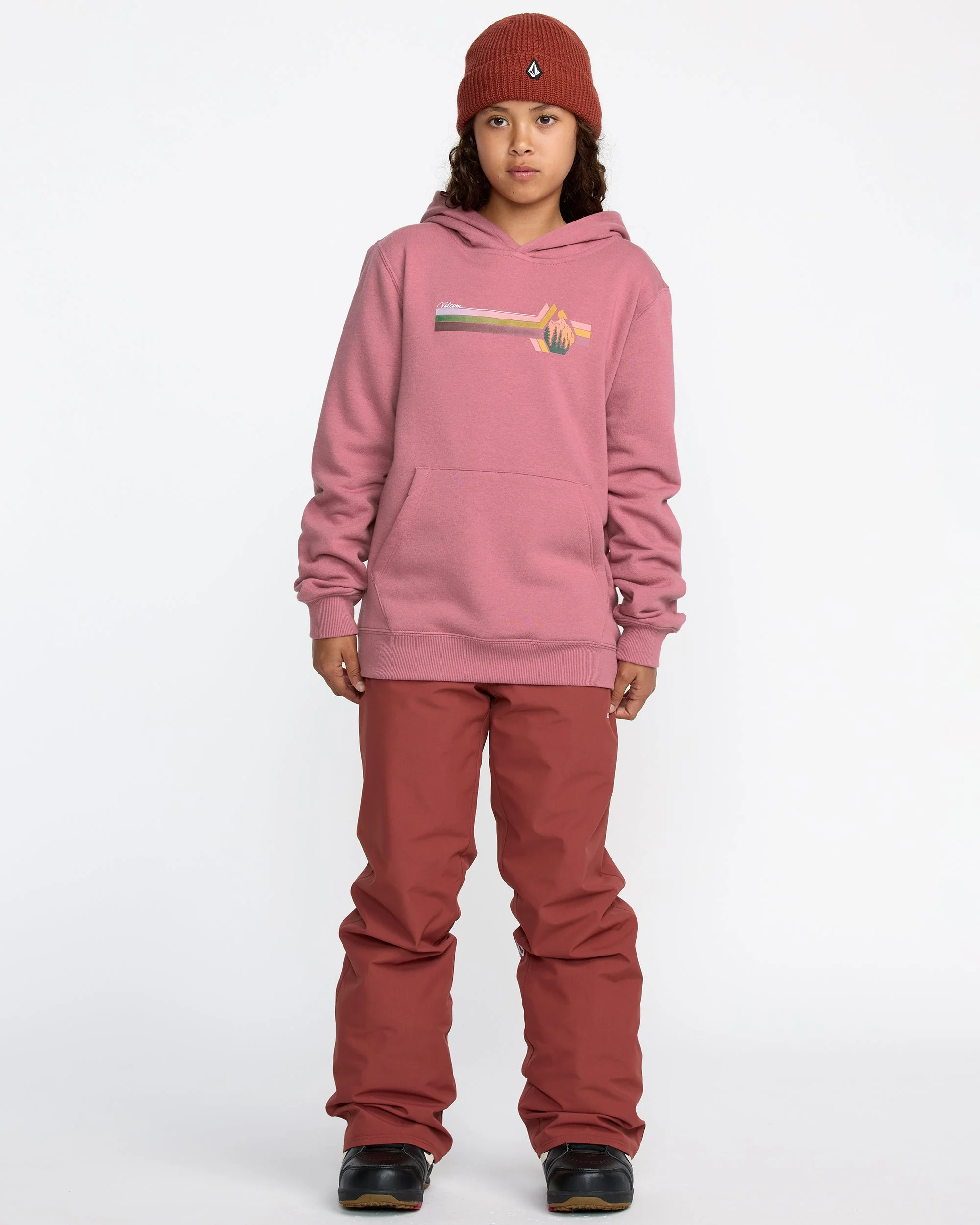 Sweat à capuche Youth Essential - Mesa Rose - Image 3